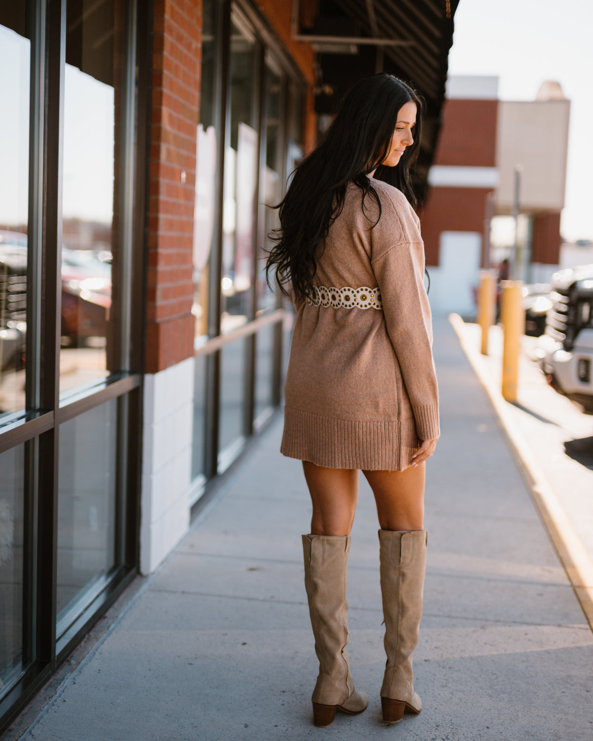 Dressed for Cozy Sweater Dress