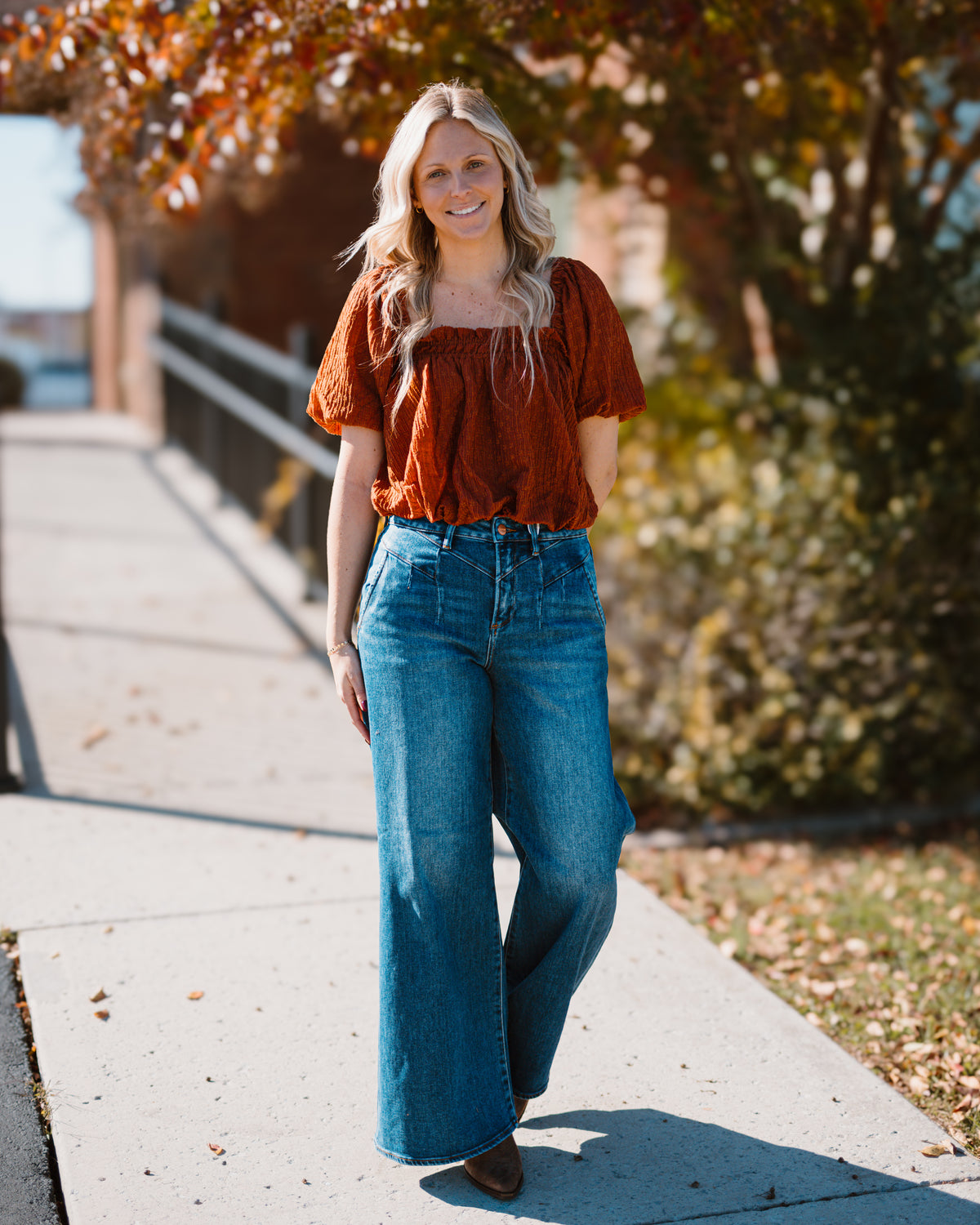 High Rise Rhettlyn Front Yoke Jeans