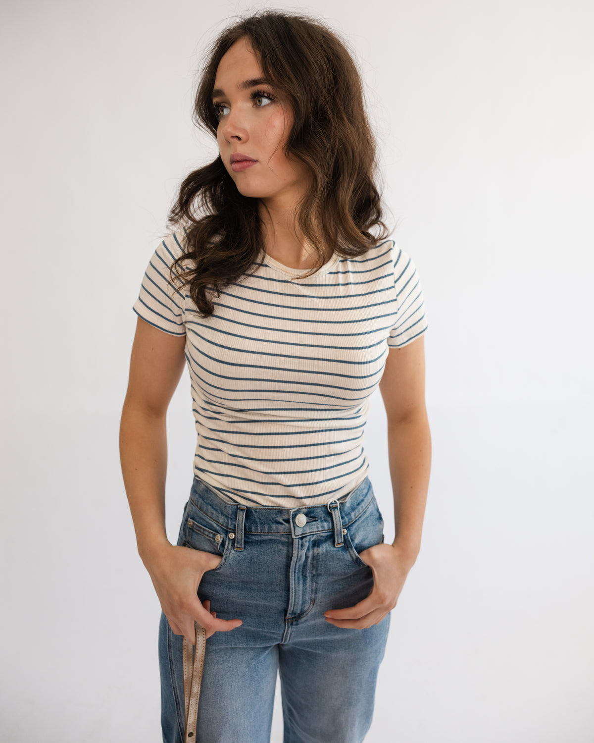 Momento Stripe Tee