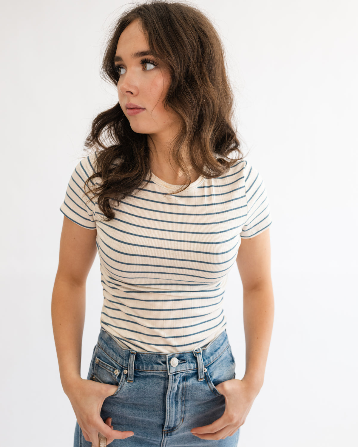 Momento Stripe Tee