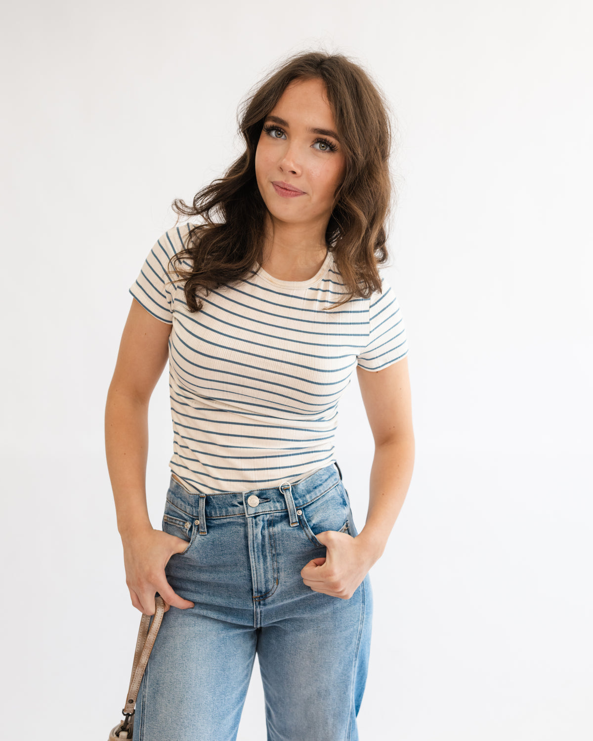 Momento Stripe Tee