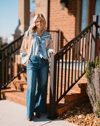 Sunday Slowdown Studded Top
