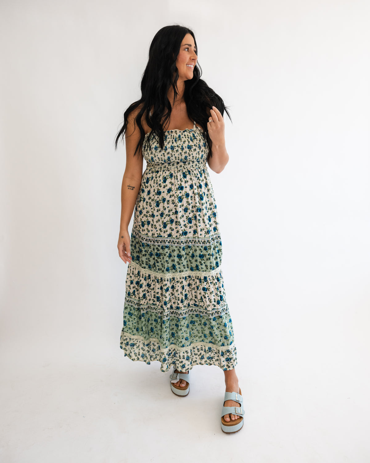 Got The Blues Maxi Dress