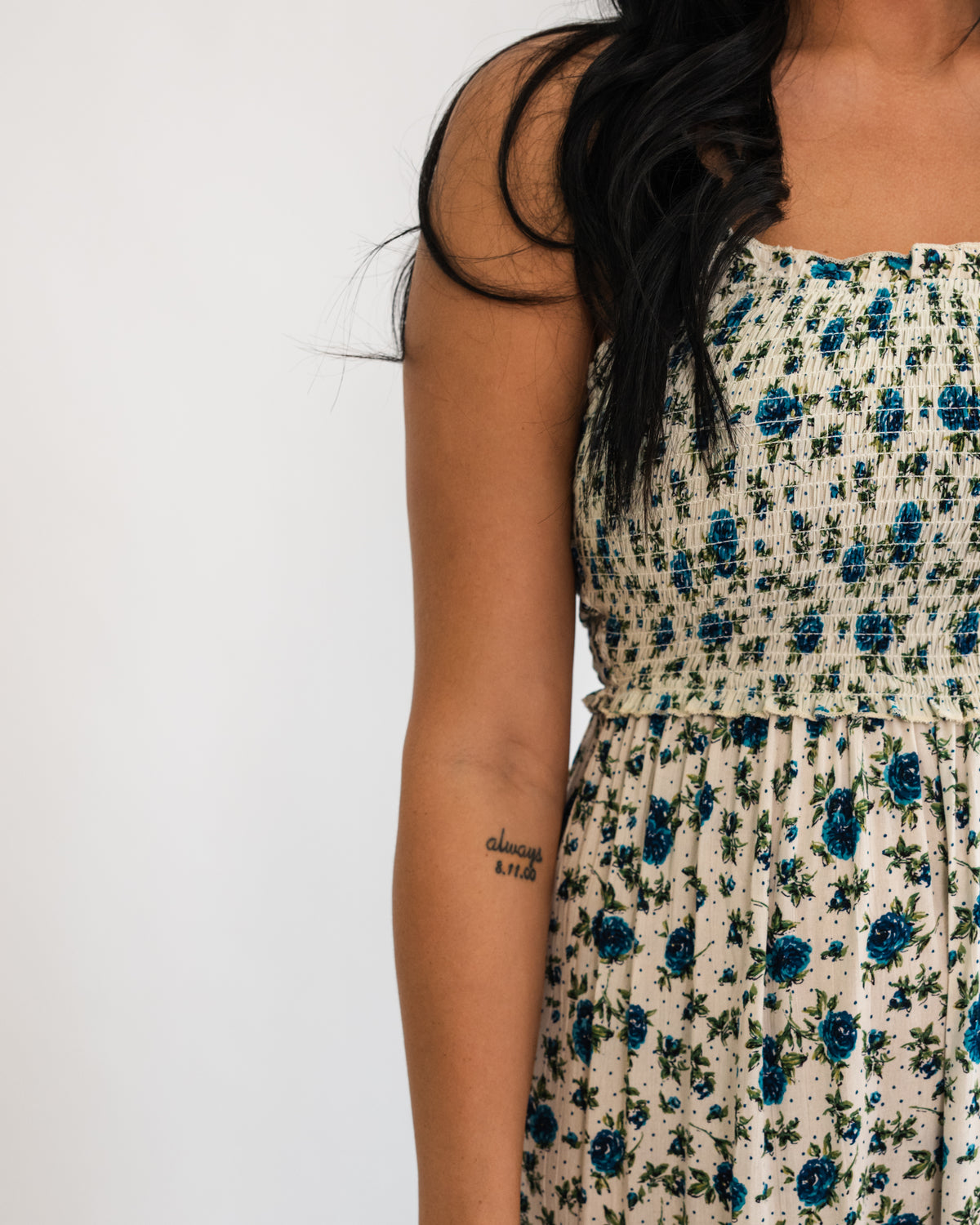 Got The Blues Maxi Dress