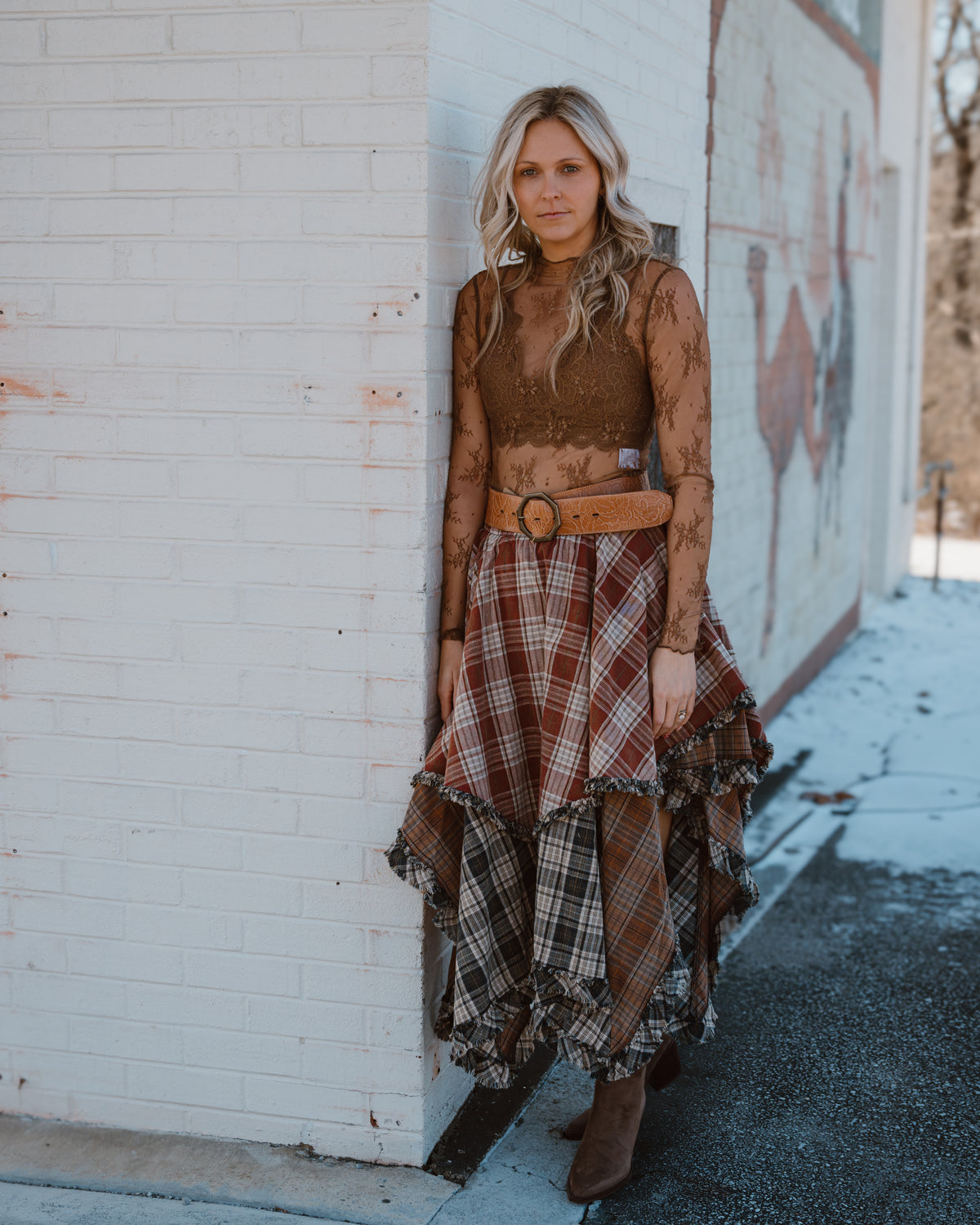 Tuesday's Gone Tiered Skirt