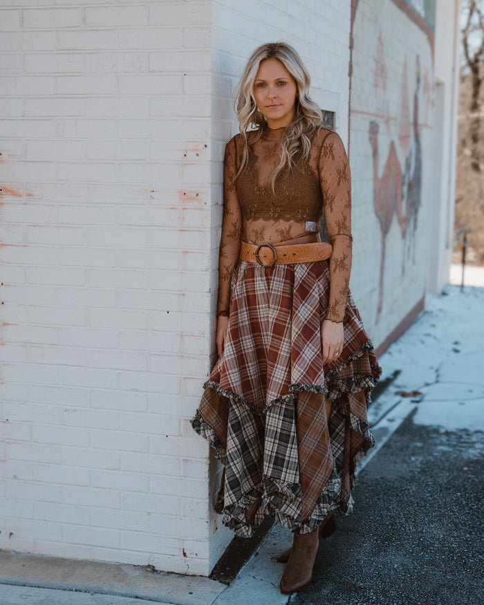 Tuesday's Gone Tiered Skirt