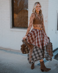 Tuesday's Gone Tiered Skirt