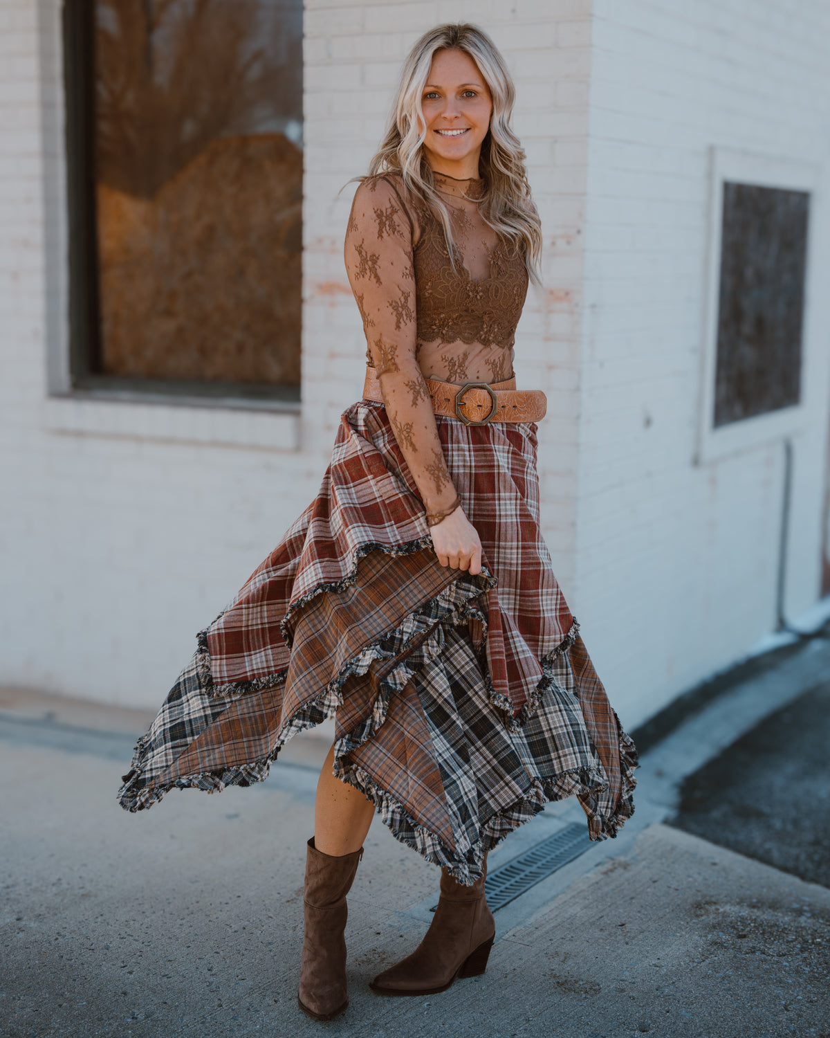 Tuesday's Gone Tiered Skirt