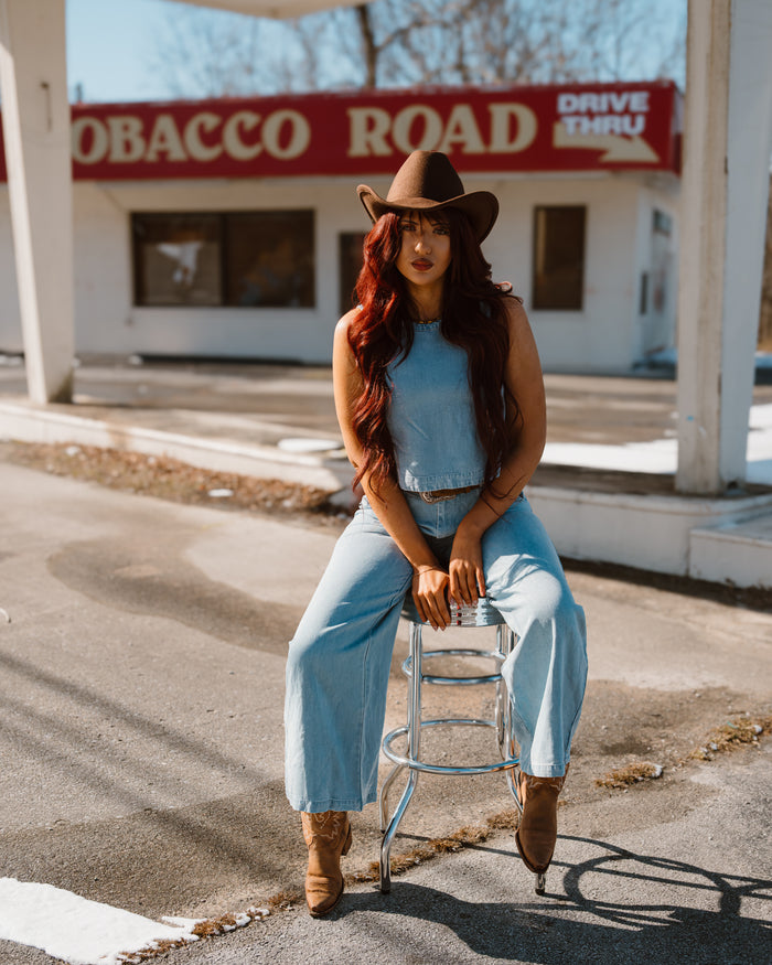 It's Pouring Sleeveless Top