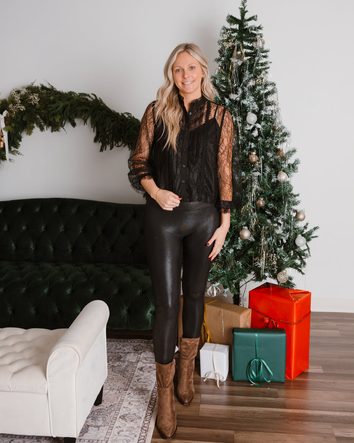 Lucy Paris Lizette Lace Top