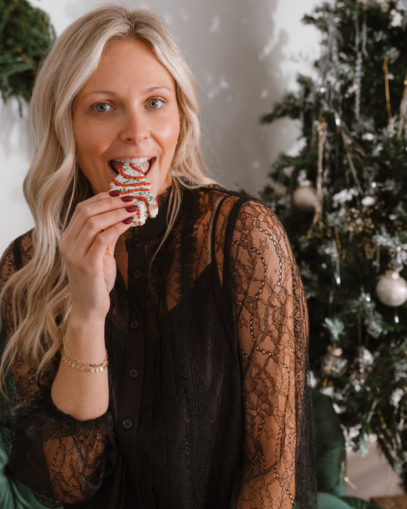 Lucy Paris Lizette Lace Top