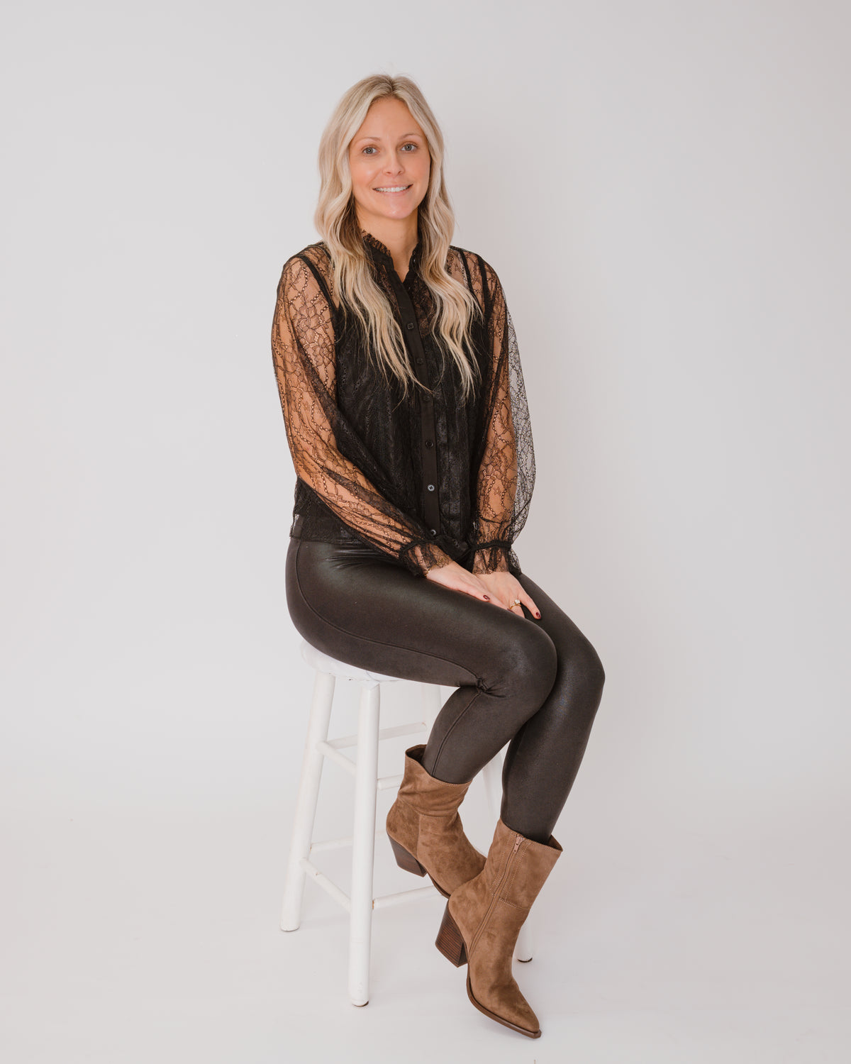 Lucy Paris Lizette Lace Top