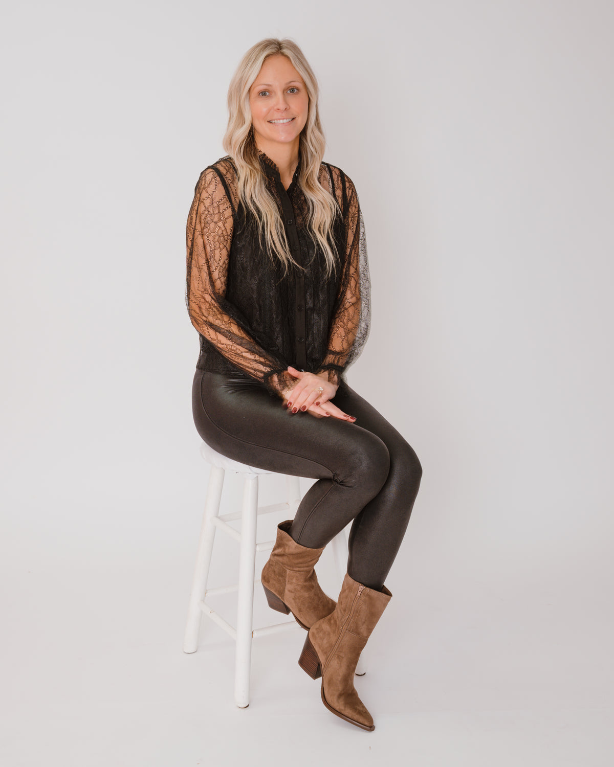 Lucy Paris Lizette Lace Top