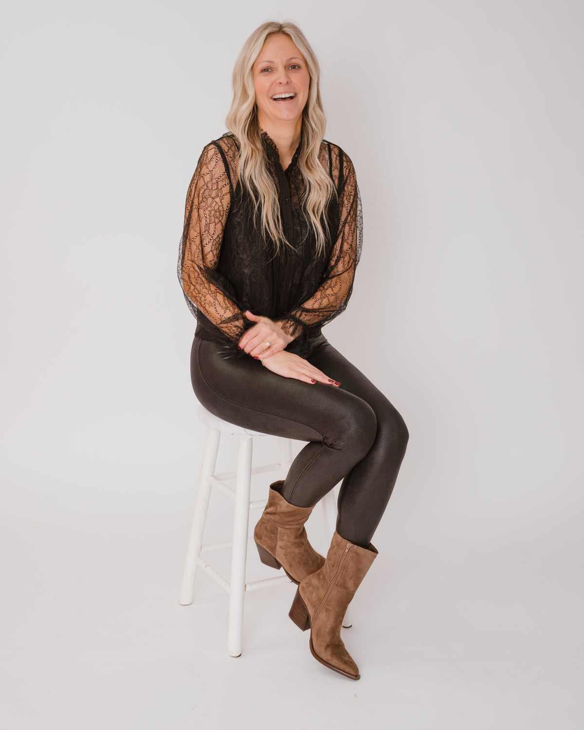 Lucy Paris Lizette Lace Top