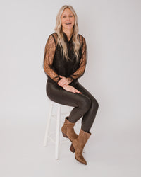 Lucy Paris Lizette Lace Top