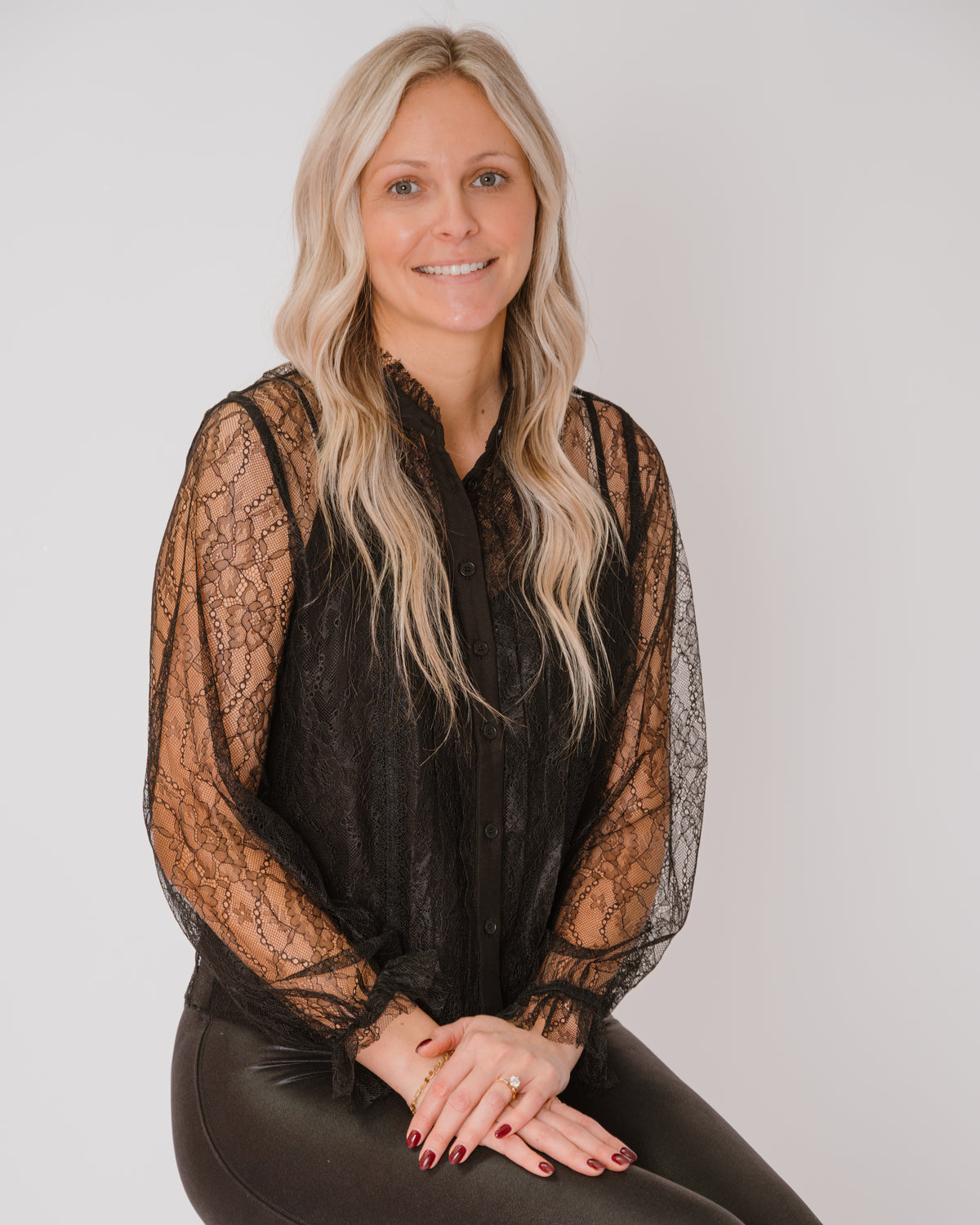 Lucy Paris Lizette Lace Top