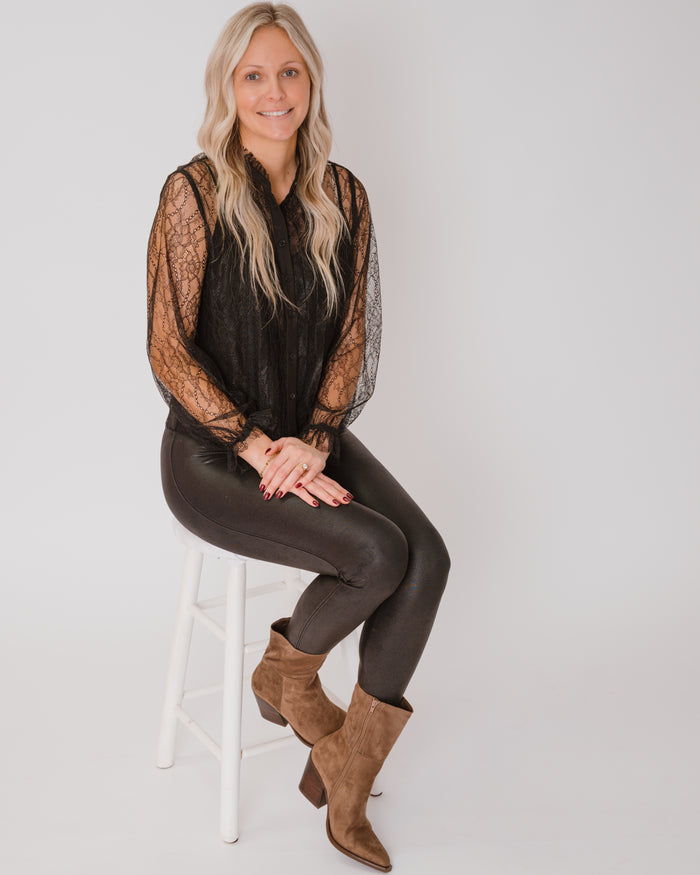 Lucy Paris Lizette Lace Top