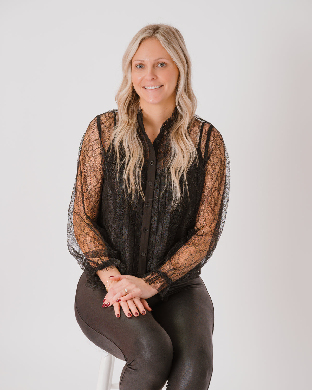 Lucy Paris Lizette Lace Top