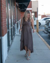 Mocha Muse Midi Dress