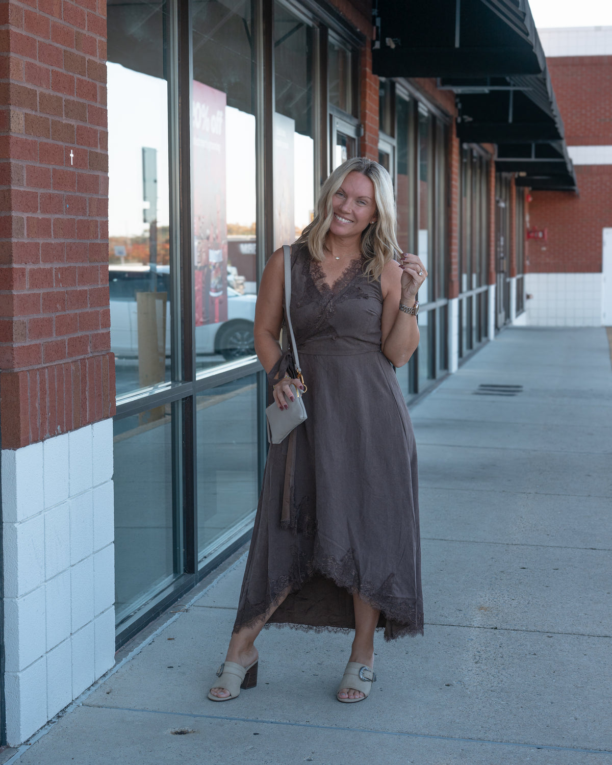 Mocha Muse Midi Dress