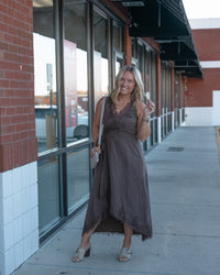 Mocha Muse Midi Dress