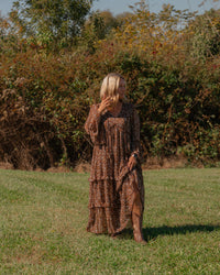 Pressed Petals Tunic Midi Dress