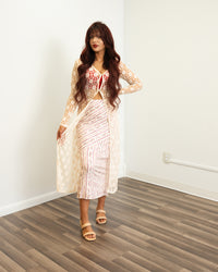 Sadie & Sage Letters Lace Cardi