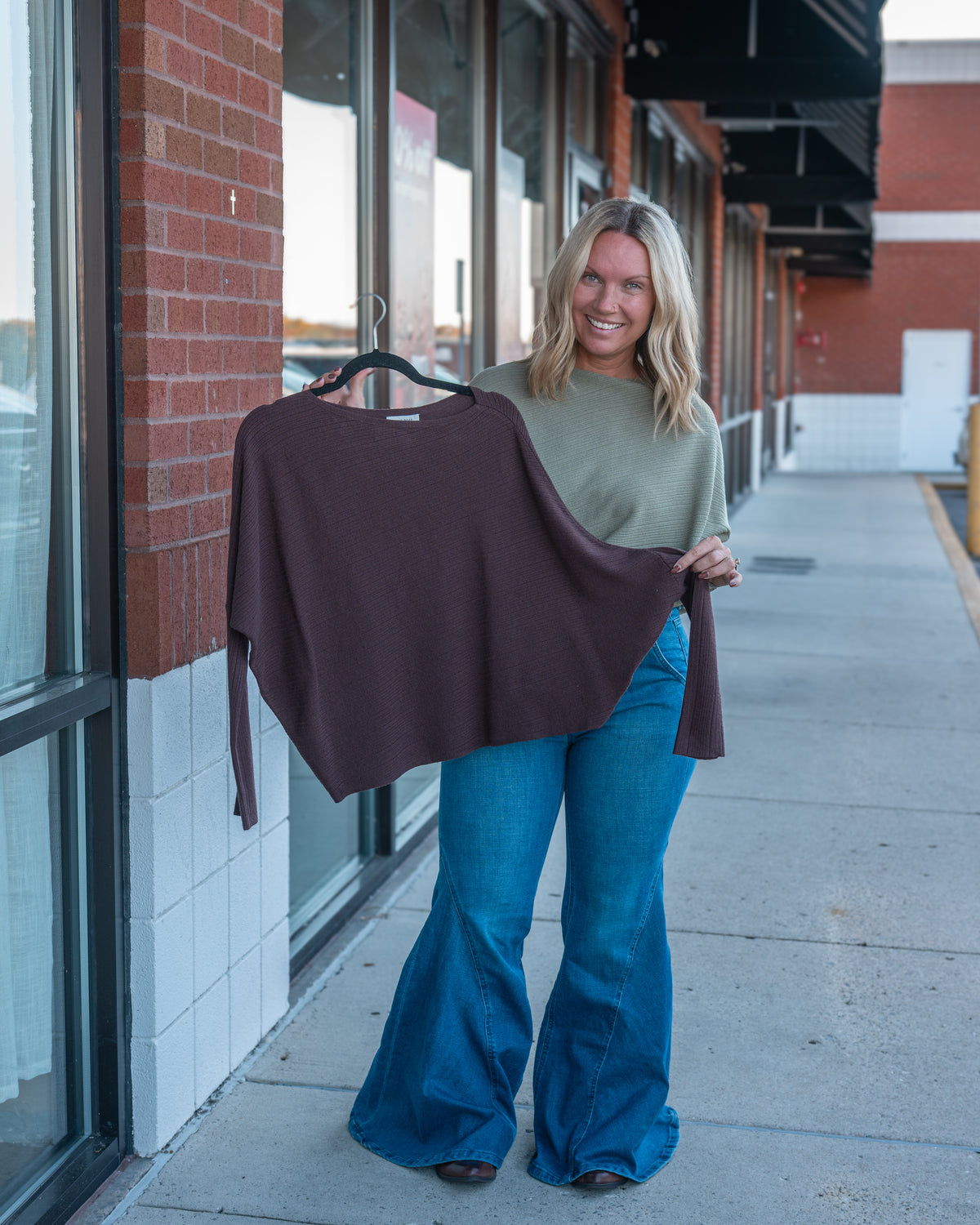 Gone Sideways Dolman Top