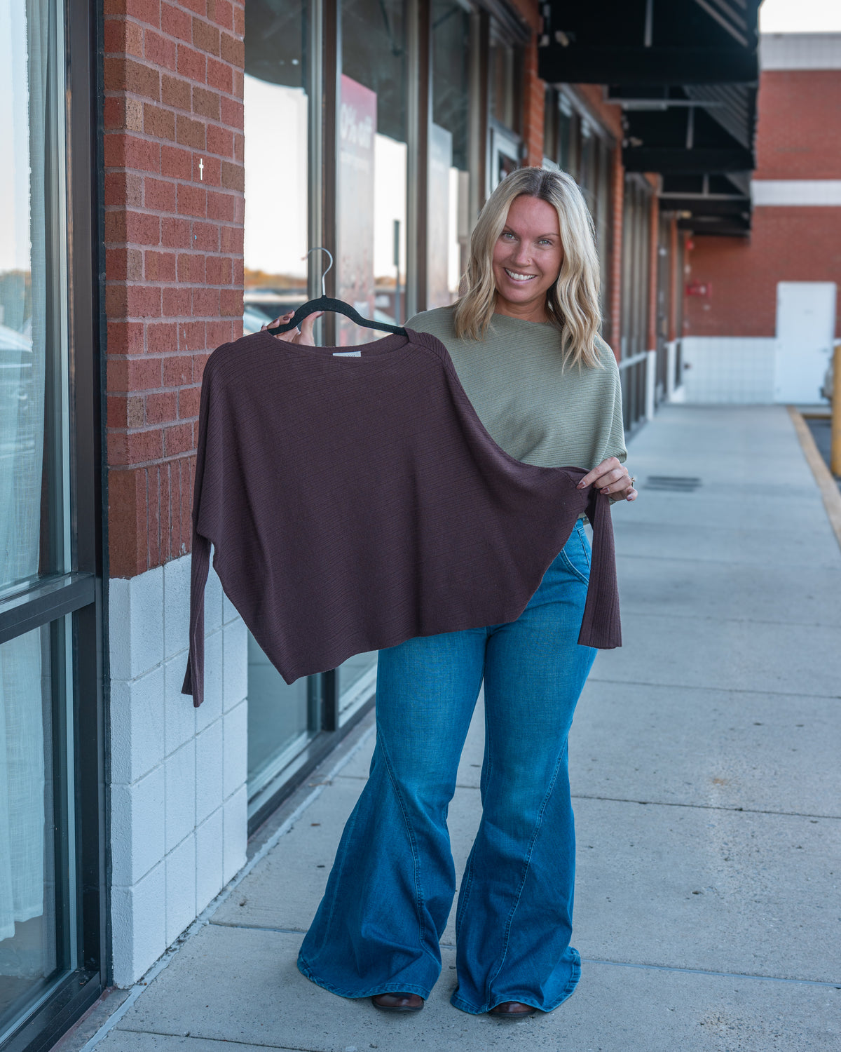 Gone Sideways Dolman Top
