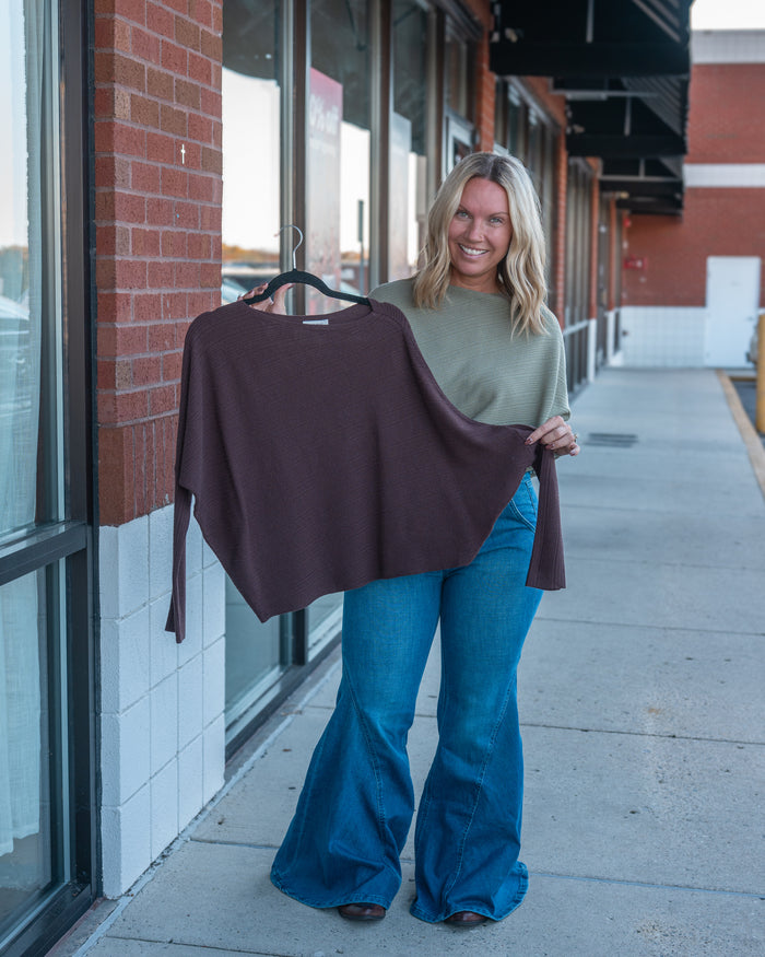 Gone Sideways Dolman Top