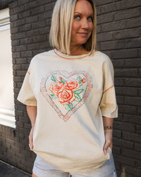 In Love With The Moment Oversized Tee