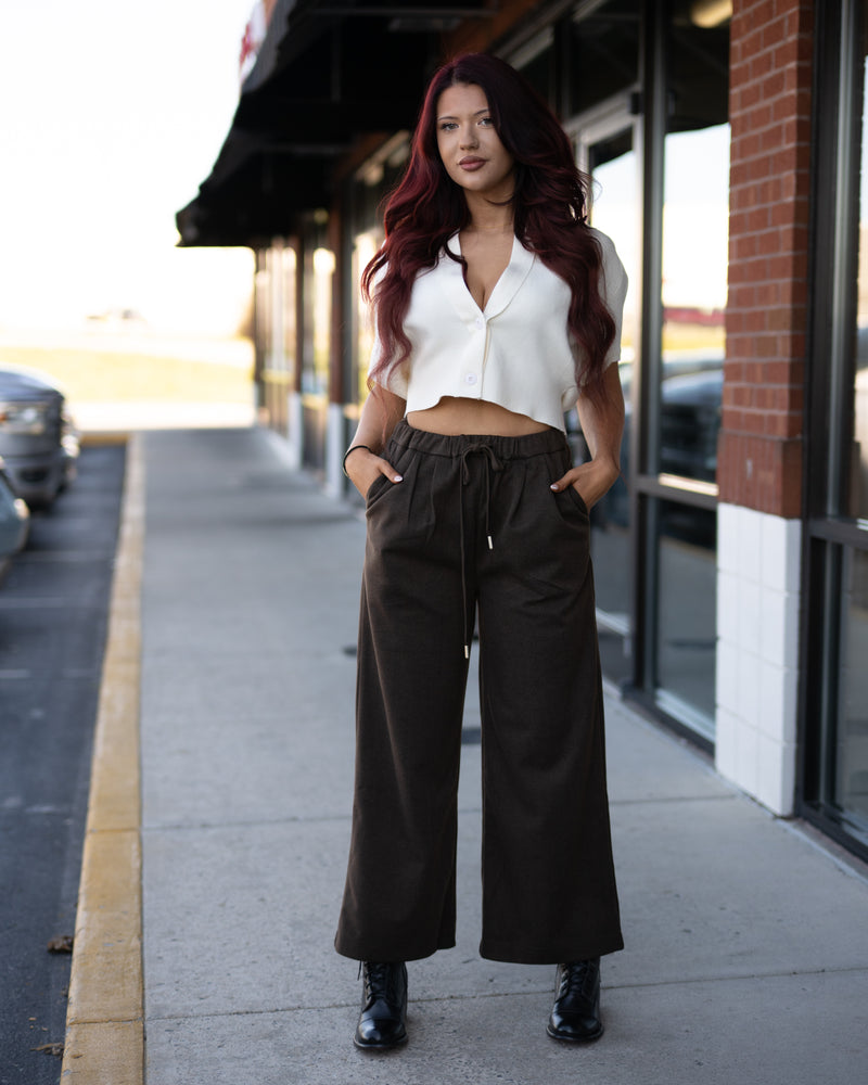 Paper Boy Wide Leg Pants