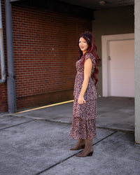 Sunset Meadow Maxi Dress