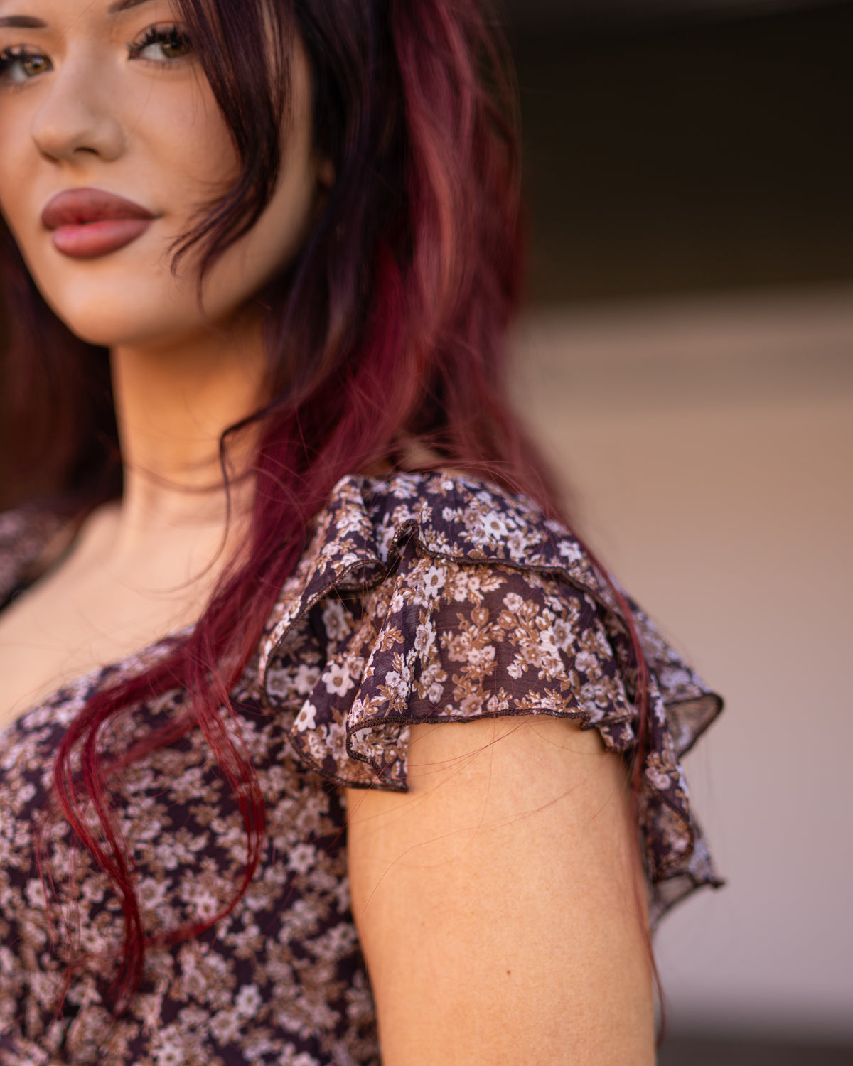 Sunset Meadow Maxi Dress