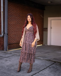 Sunset Meadow Maxi Dress