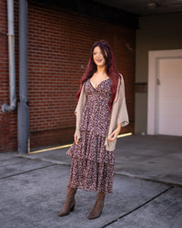 Sunset Meadow Maxi Dress