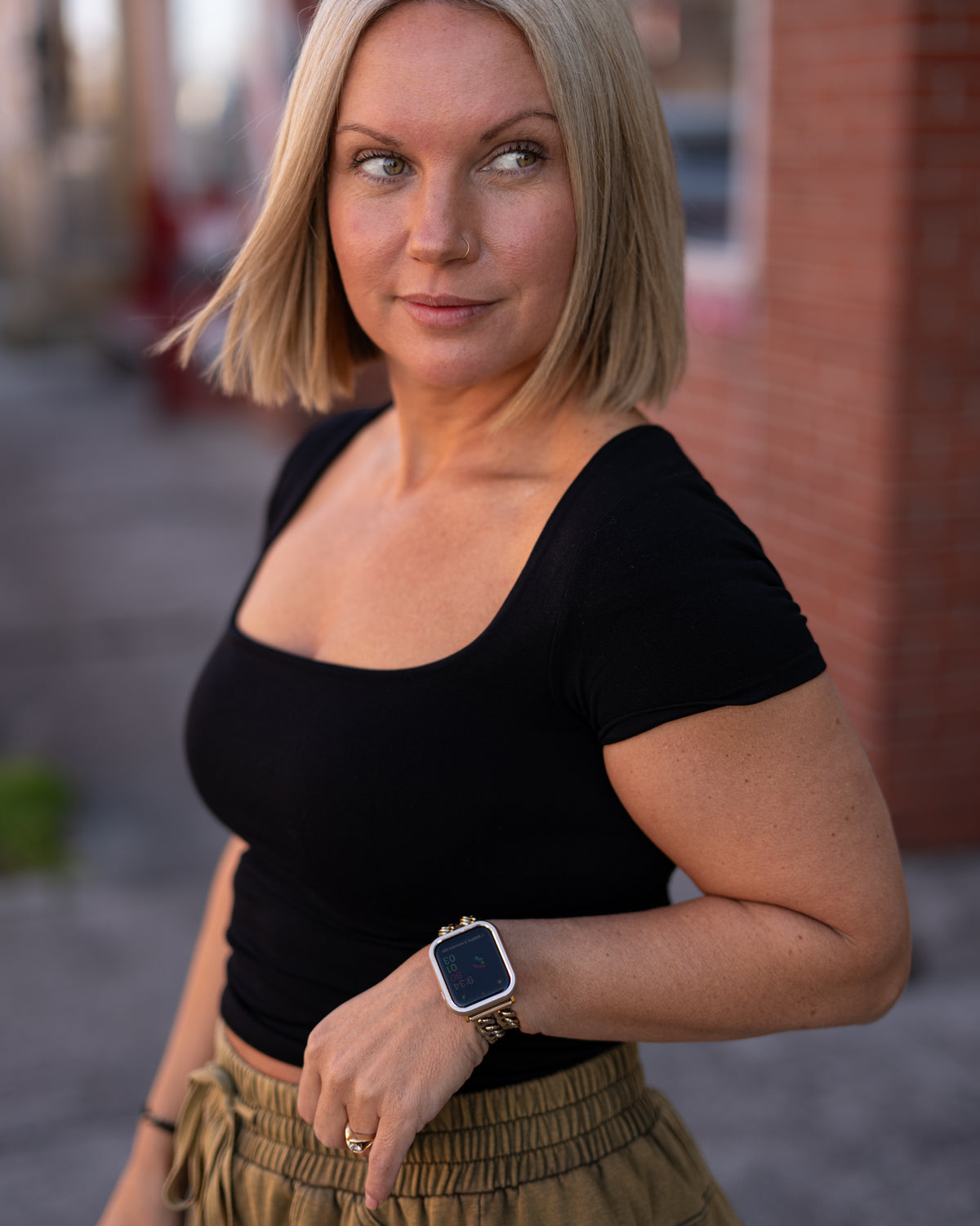 Free People Clean Lines Baby Tee