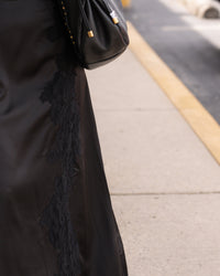 After Dark Satin Dress