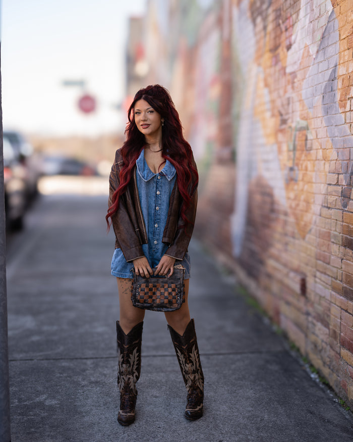 Saddlebound Faux Leather Jacket