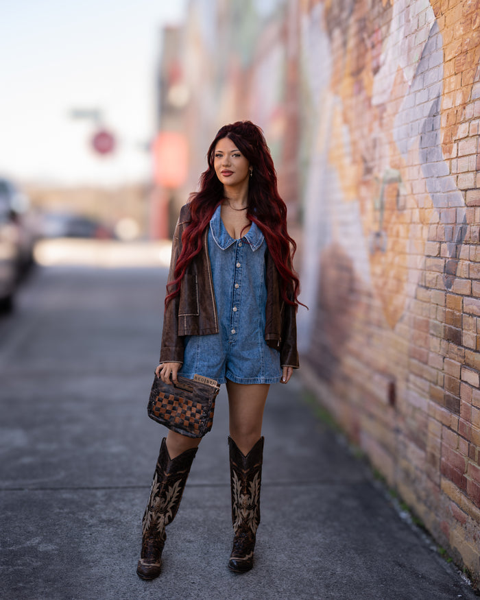 Saddlebound Faux Leather Jacket