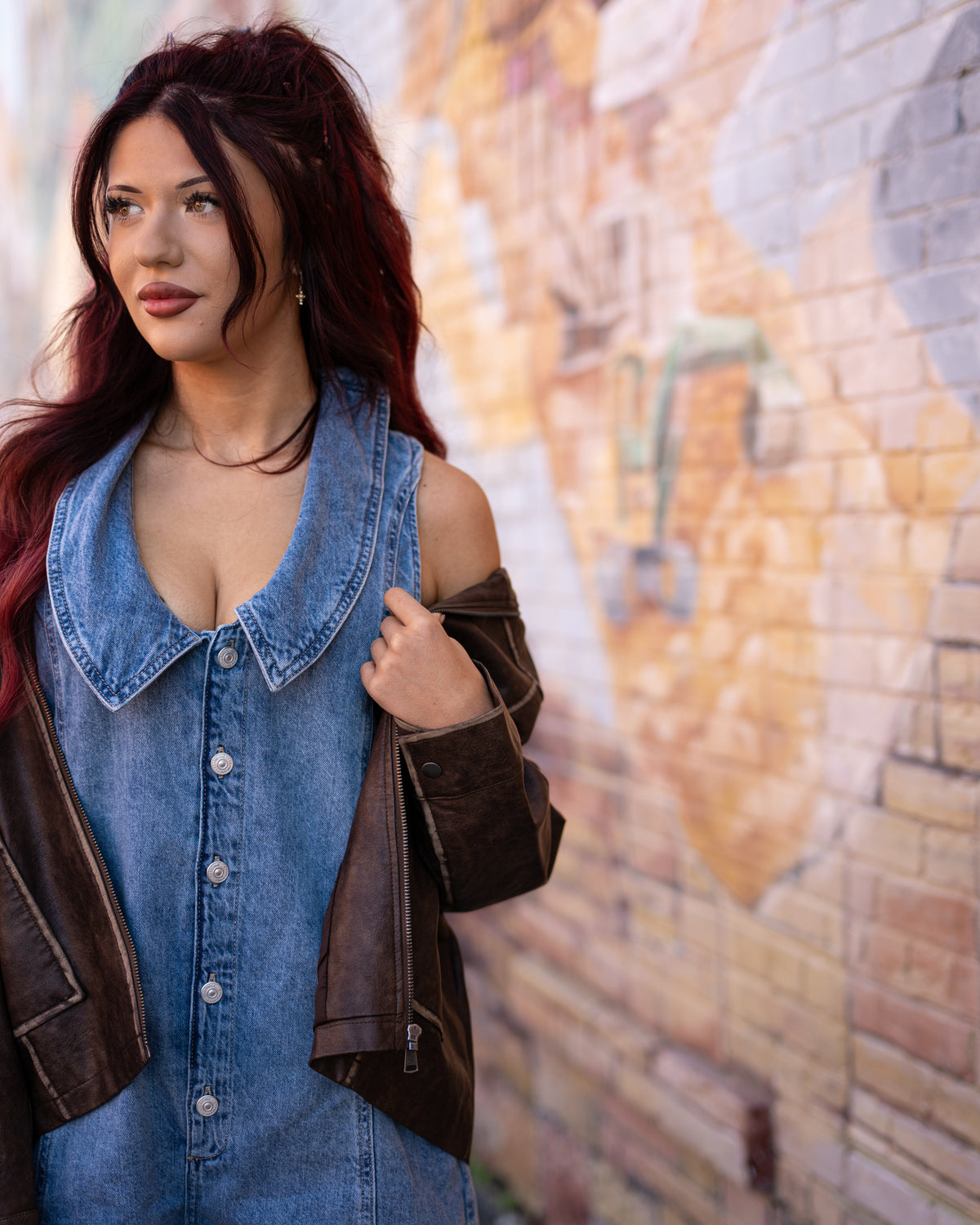 Saddlebound Faux Leather Jacket