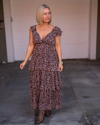 Sunset Meadow Maxi Dress
