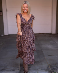 Sunset Meadow Maxi Dress