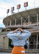 Rivalry Runway Univ of TN Campus Skyline Denim Jacket