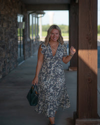 Sadie & Sage Painted Fields Midi Dress