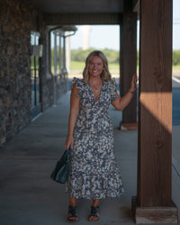 Sadie & Sage Painted Fields Midi Dress