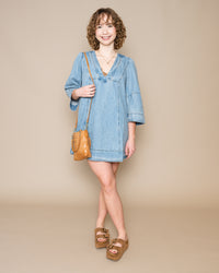 Free People Goldie Balloon Sleeve Dress