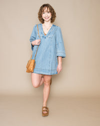 Free People Goldie Balloon Sleeve Dress