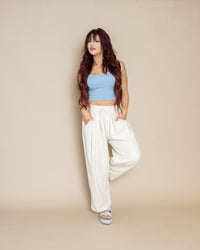 Free People Chambers Laidback Pull On Pants in Summer Sand