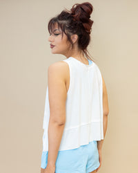 Free People Carpe Diem Shorts in Bright Blue